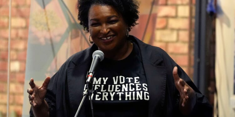 Stacey Abrams Admits Involvement in Alleged $2 Billion Biden ‘Vote Buying’ Scheme [WATCH]