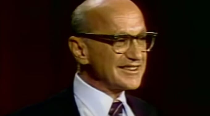 The left discovers Milton Friedman