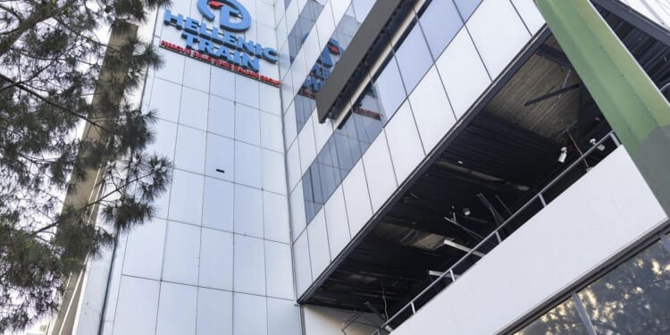 Bomb explodes outside Athens office of Greek train company Hellenic Train, none injured