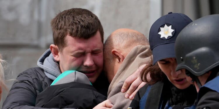 Russian Missile Attack Kills Dozens Of Civilians In Ukraine On Palm Sunday