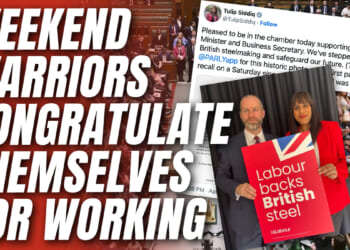 Labour MPs Flood Social Media with Backslapping Posts For Working on A Saturday – Guido Fawkes