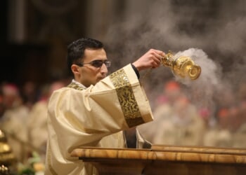 PHOTOS: Holy Saturday Easter Vigil at St. Peter's Basilica
