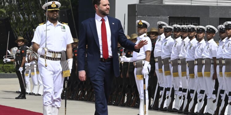 J.D. Vance arrives in India for a 4-day visit that includes talks with Modi and personal engagements