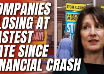 Businesses Closing at Fastest Rate Since 2010 Under Reeves – Guido Fawkes