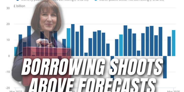 Government Borrowing £14.6 Billion Higher Than OBR Projection – Guido Fawkes