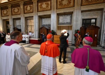 Pope Francis funeral: Pontiff buried at St. Mary Major basilica after 400,000 attend final farewell