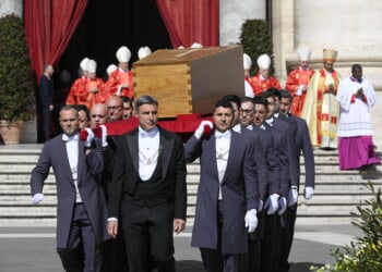 PHOTOS: Pope Francis is laid to rest in Rome