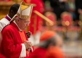 Cardinal Leonardo Sandri on fifth day of Novendiales says pope should be servant leader 