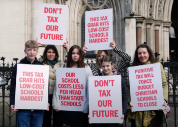 Christian schools challenge the VAT raid on private education
