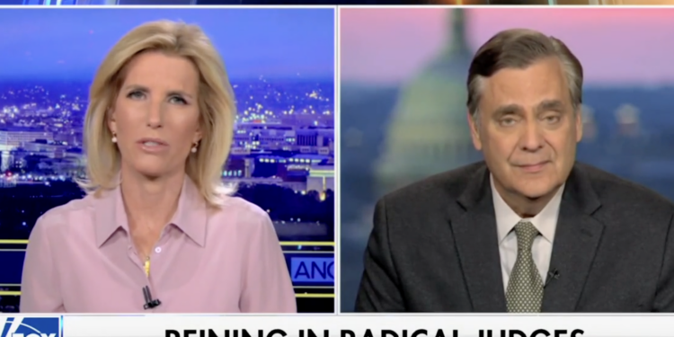 Jonathan Turley Says One Government Branch ‘In The Mood’ To Put Federal Judges’ Egos In Check