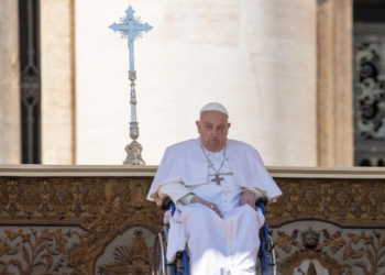 Pope Francis calls sickbed ‘a holy place’ during surprise appearance at Jubilee of the Sick
