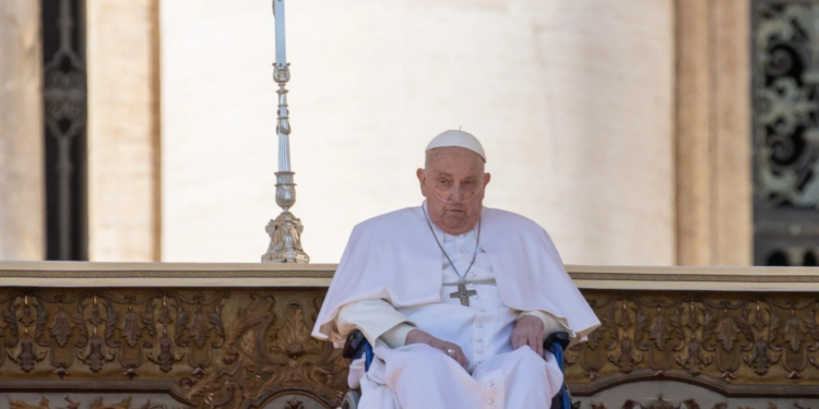 Pope Francis calls sickbed ‘a holy place’ during surprise appearance at Jubilee of the Sick