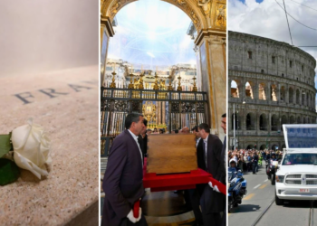 Pope's final procession: 11 symbolic moments from Francis' funeral cortege