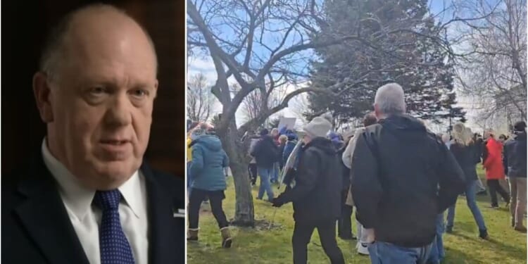 Protesters show up at Homan’s home to harass him and alert the cartels to where he lives