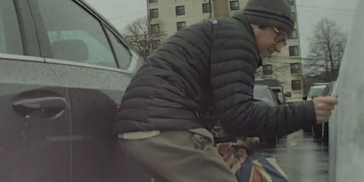 ‘FAFO Tesla Terrorist’ Caught on Camera, Gets Confronted by Driver Before Arrest [WATCH]