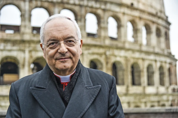 The pontifical foundation Aid to the Church in Need's president, Cardinal Mauro Piacenza, is in Rome to help to lead a pilgrimage this week from May 7–10, 2025 with over 1,000 people from 23 countries. Credit: Photo courtesy of Aid to the Church in Need