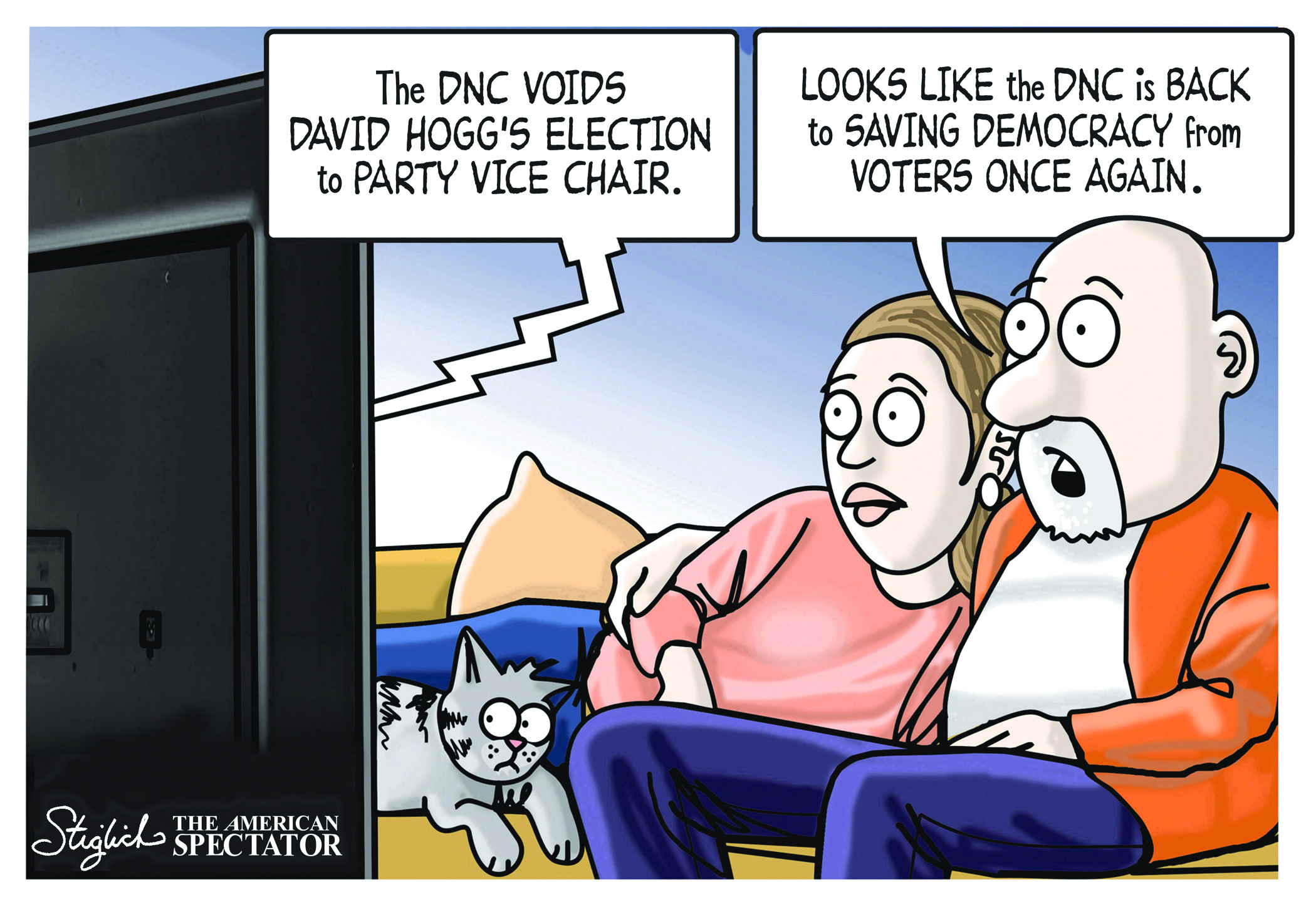 David Hogg by Tom Stiglich