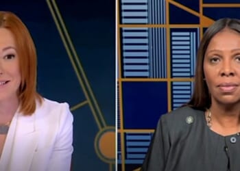 Jen Psaki can barely contain herself while fawning over Letitia James during MSNBC interview