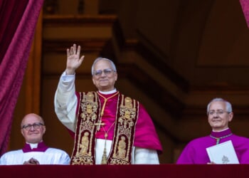 Pope Leo XIV’s first words to the world: ‘Peace be with you all’