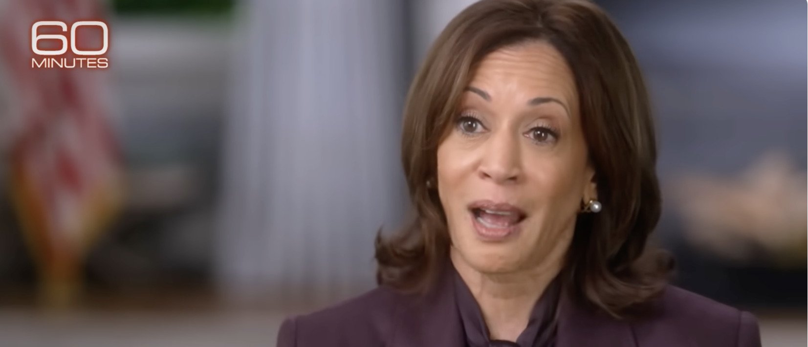 Former Vice President and 2024 Democrat nominee Kamala Harris during 
