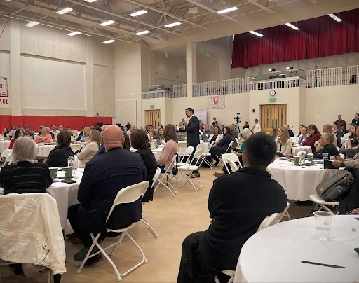 Greg Bottaro speaks at the 2024 CatholicPsych gathering on mental health at Montrose Academy near Boston. Credit: CatholicPsych Institute
