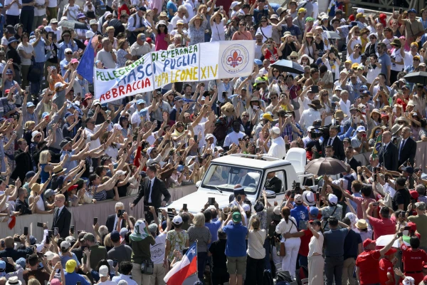Approximately 70,000 people from more than 100 countries registered to take part in the Jubilee of Ecclesial Movements, Associations, and New Communities in Rome, which concluded with Mass for Pentecost in St. Peter's Square on June 8, 2025. Credit: Vatican Media