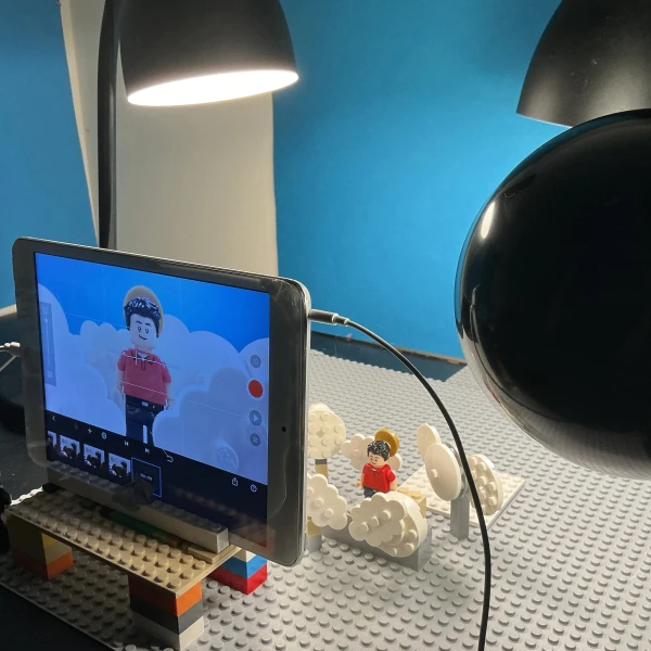 Brothers Louis, Iosaf, and Oliver Flynn, ages 16, 14, and 18, from Kilcornan in County Limerick, Ireland, have been making Lego movies since 2015 when they got their hands on an iPad mini. Credit: Photo courtesy of the Flynn family