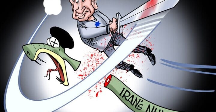 Best political cartoons: Israel cuts off the head of the snake