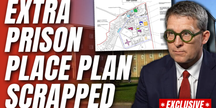 Labour Blocks Plan to Build 240 Places at Existing Prison – Guido Fawkes