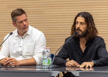 ‘The Chosen’ cast visits Vatican after filming Crucifixion scenes in Italy