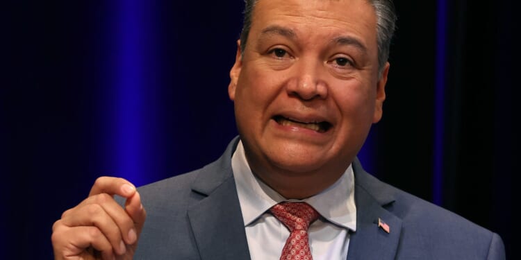 Alex Padilla Appears To Choke Up While Talking About JD Vance Calling Him ‘Jose’