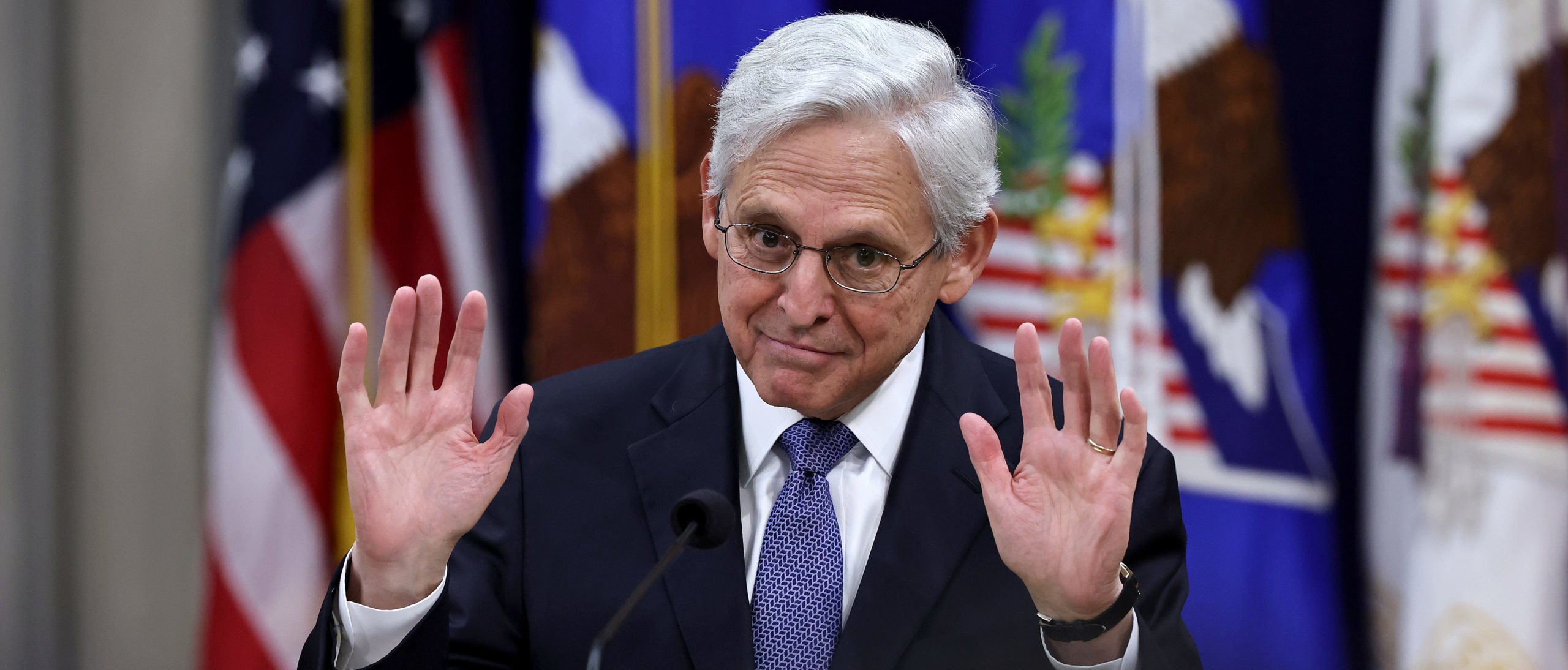 Attorney General Merrick Garland Delivers Farewell Address To Justice Department