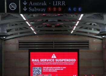Chaos Unfolds As Pro-Palestine Protesters Storm Penn Station In New York