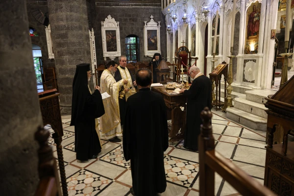 A week after the deadly attack on Mar Elias Church in the Douailah neighborhood of Damascus, Syria, the capital's churches continued to celebrate the Divine Liturgy on June 30, 2025. Credit: Mohammad Al-Rifai/ACI MENA