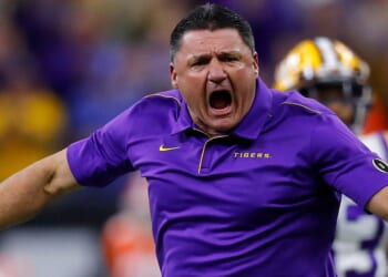 Ed Orgeron Appears To Let Alcohol Take Over At Wedding, And The Scenes Are Absolute Gold
