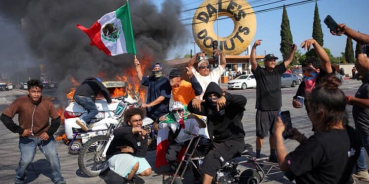 Gavin Newsom Whines on X as Anti-ICE Rioters Set Los Angeles on Fire [WATCH]