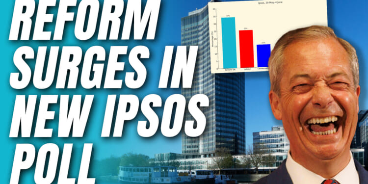 Reform Hits 34% in First Ipsos Poll Since General Election – Guido Fawkes