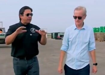 Ron DeSantis shows off new alligator-friendly facility for illegals