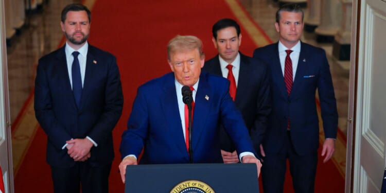 Trump Address Nation After Bombing Iran