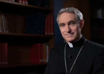 Vatican diplomat Archbishop Georg Gänswein says U.S. policy in Ukraine has disappointed Baltic allies
