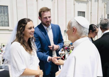 Pope Leo XIV’s marriage advice? Keep calm and pray the rosary