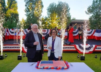 U.S. embassy in Rome honors first American-born pope as U.S.-Vatican diplomatic milestone