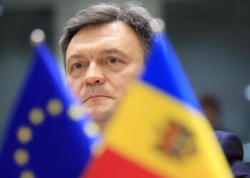 European Union leaders reaffirm support for Moldova's bid to join bloc at landmark summit