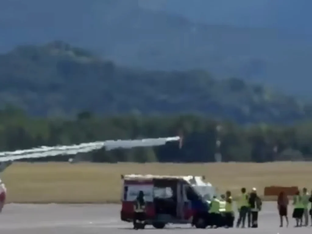Complete Chaos on the Runway as Gets Man Sucked into Jet Engine at Busy Italian Airport [WATCH]
