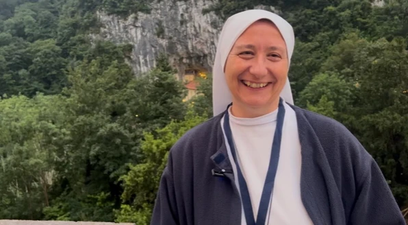 Sister Beatriz Liaño of the Servant Sisters of the Home of the Mother. Credit: EWTN News