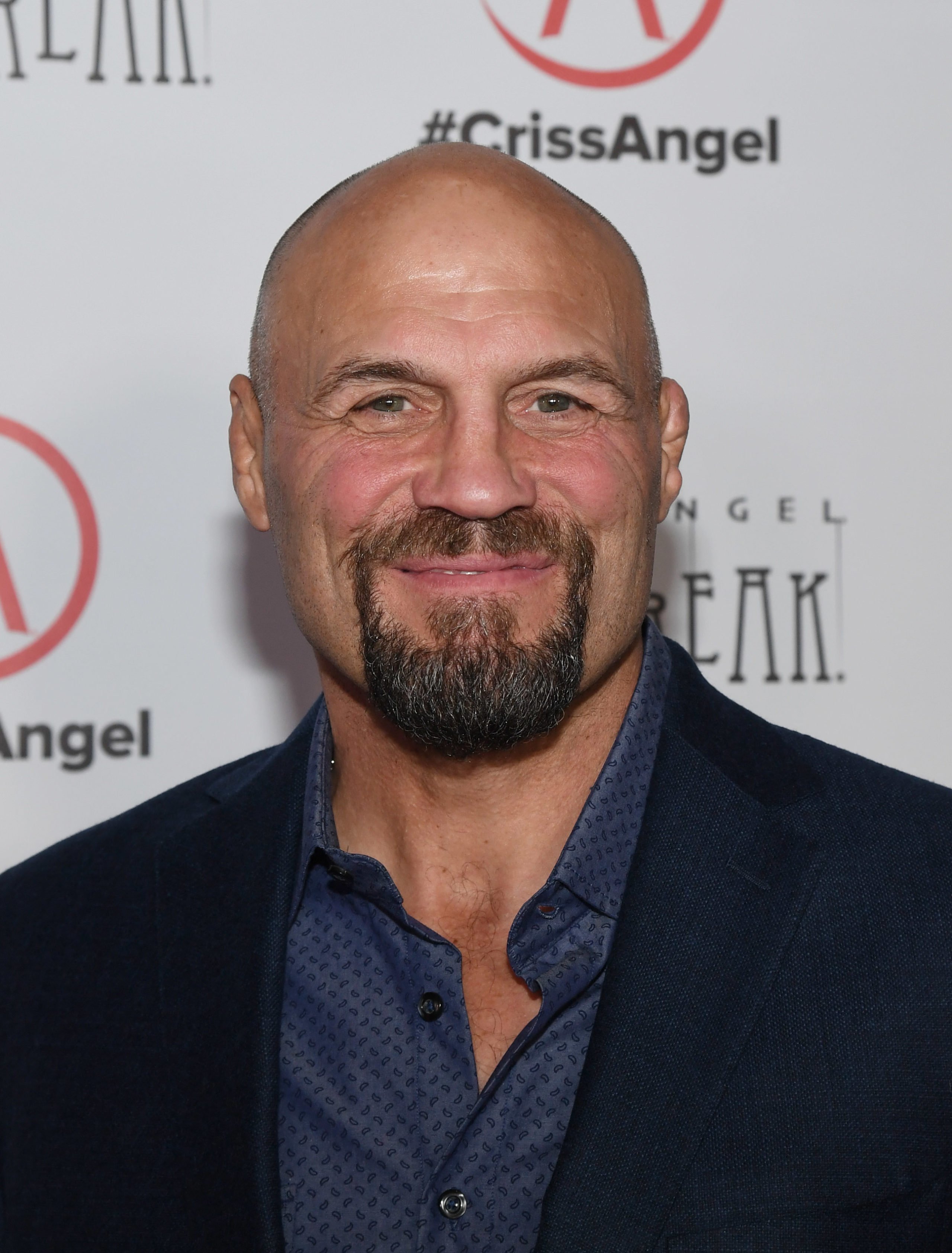 LAS VEGAS, NEVADA - JANUARY 19: Actor and UFC Hall of Fame member Randy Couture attends the grand opening of