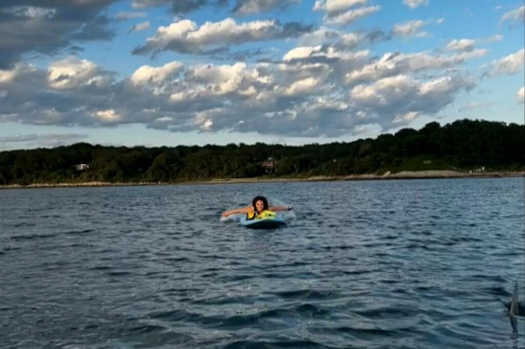 Terrified Paddleboarders Capture Close Encounter with Great White Shark Off Cape Cod Beach – 'We Got to Go' [WATCH]