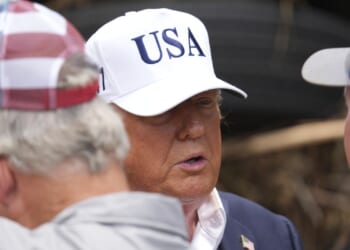 Trump expresses 'anguish of our entire nation' after touring Texas flood devastation