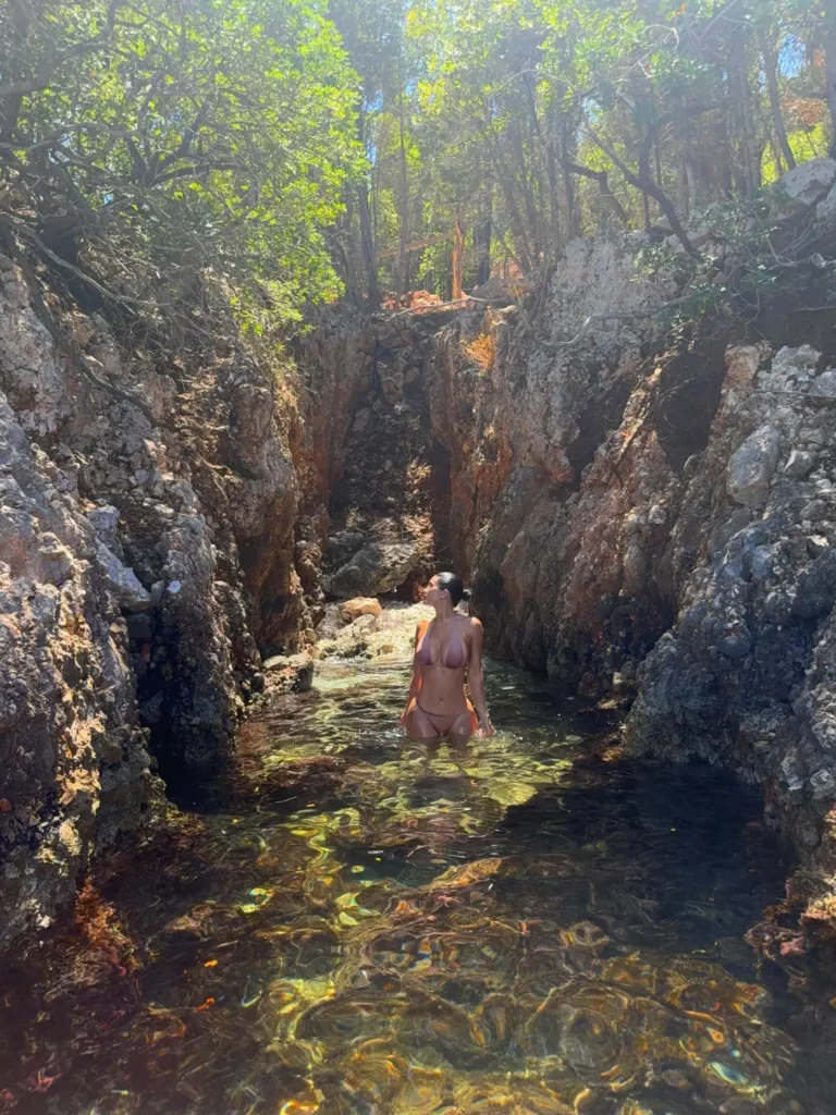 Kylie Jenner Takes a Dip in $7,500 Vintage Chanel Bikini During Dreamy Greece Vacation While Americans Struggle to Make Ends Meet