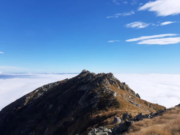 Views from Mount Mucrone, where Pier Giorgio Frassati attended a mountaintop Mass in 1920. Credit: Bénédicte Cedergren